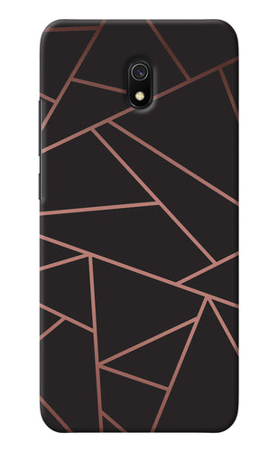 Geometric Pattern Redmi 8A Back Cover