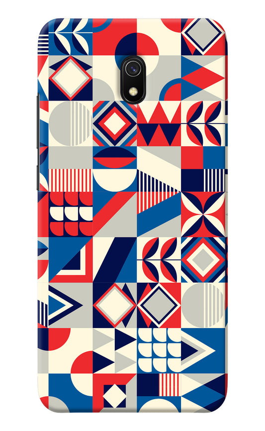 Colorful Pattern Redmi 8A Back Cover