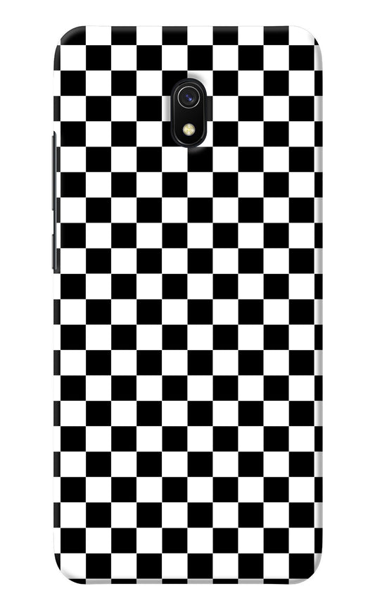 Chess Board Redmi 8A Back Cover