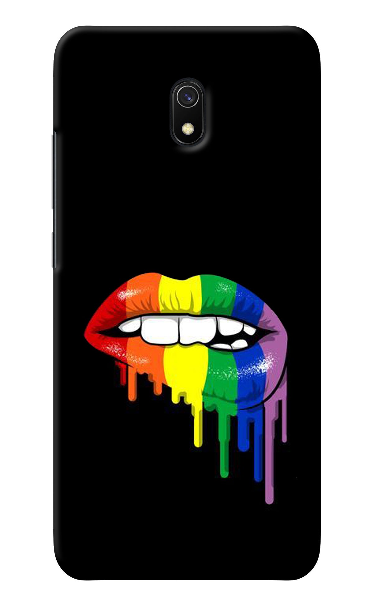 Lips Biting Redmi 8A Back Cover