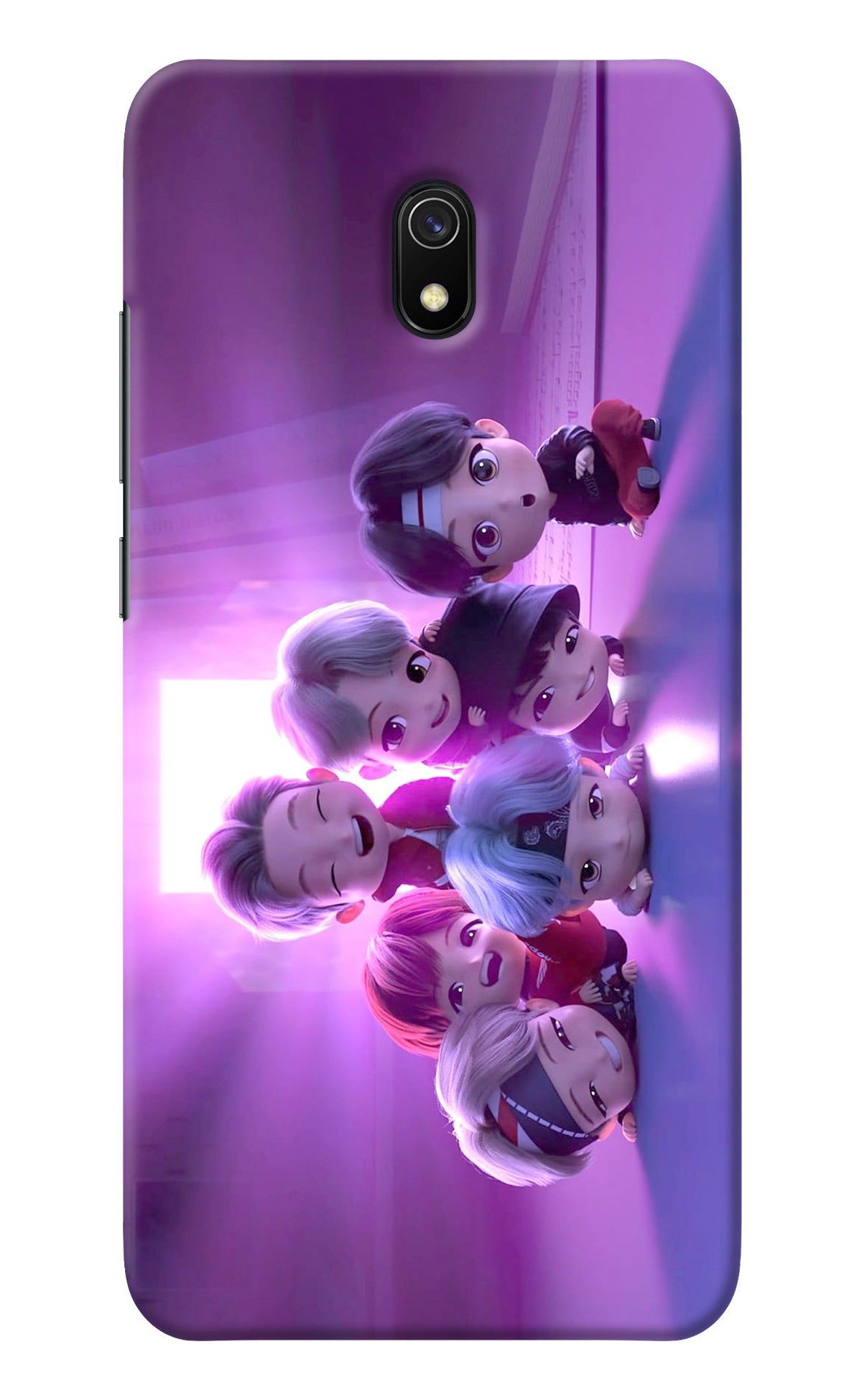 BTS Chibi Redmi 8A Back Cover