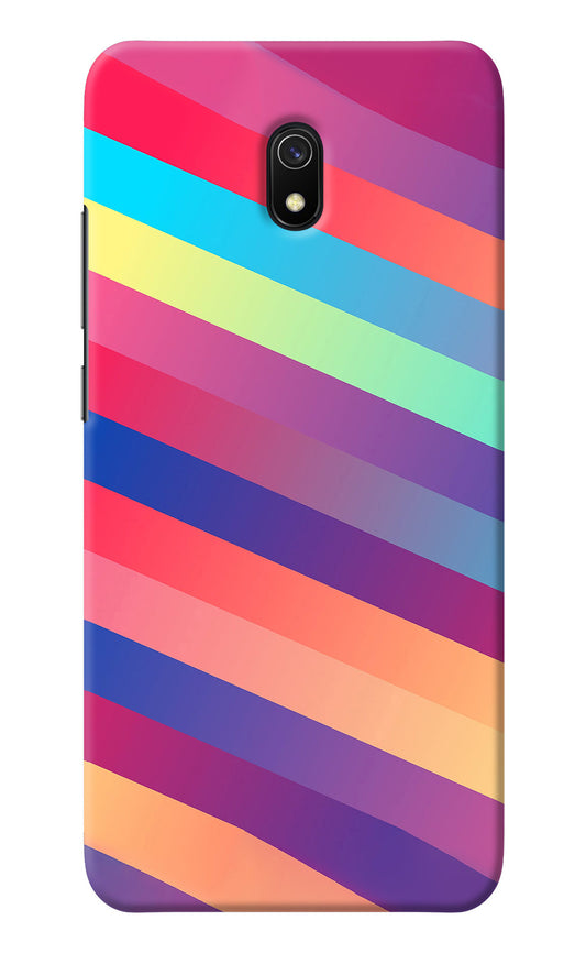 Stripes color Redmi 8A Back Cover