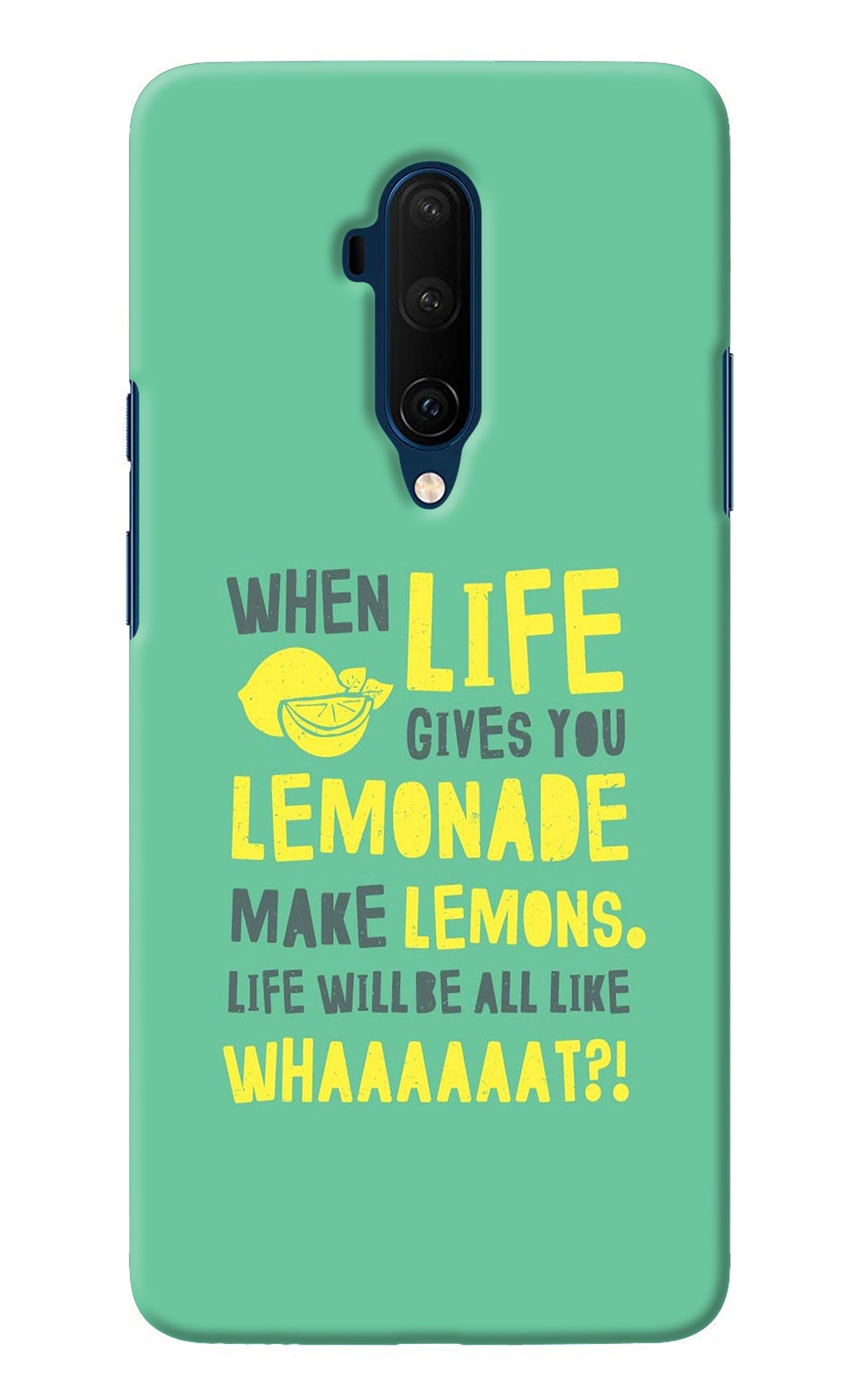 Quote Oneplus 7T Pro Back Cover