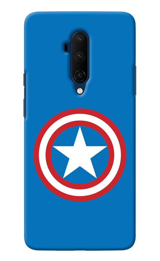 Captain America Logo Oneplus 7T Pro Back Cover