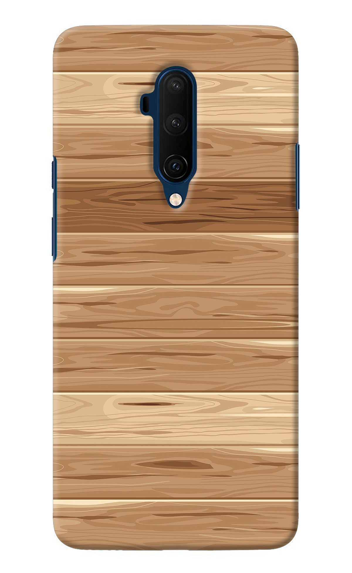 Wooden Vector Oneplus 7T Pro Back Cover