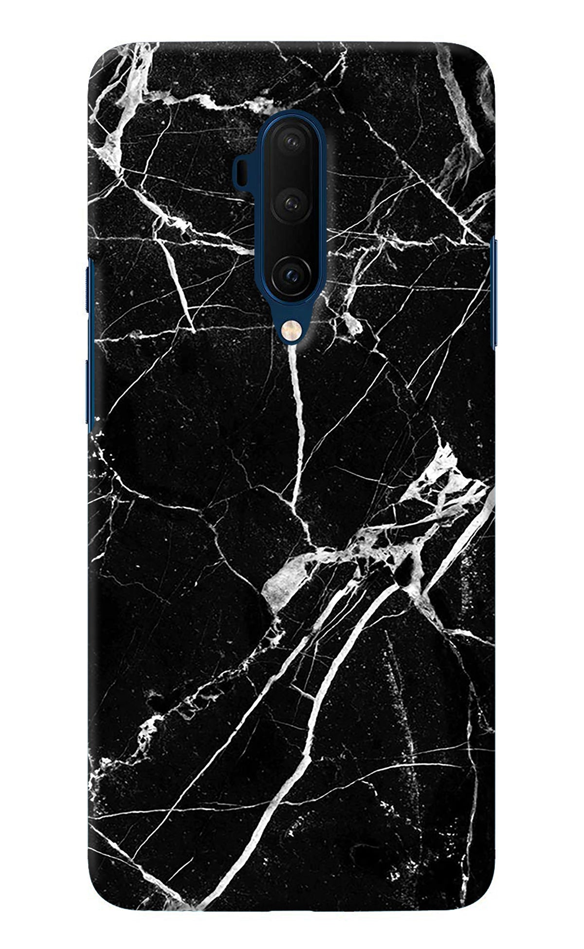 Black Marble Pattern Oneplus 7T Pro Back Cover