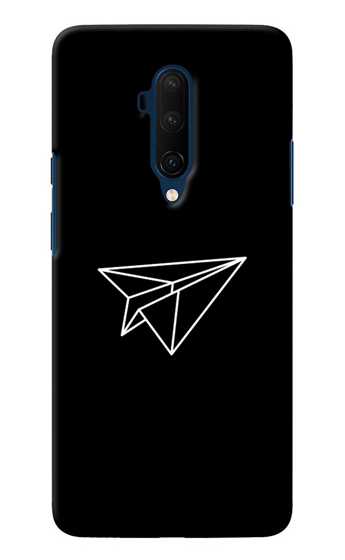 Paper Plane White Oneplus 7T Pro Back Cover