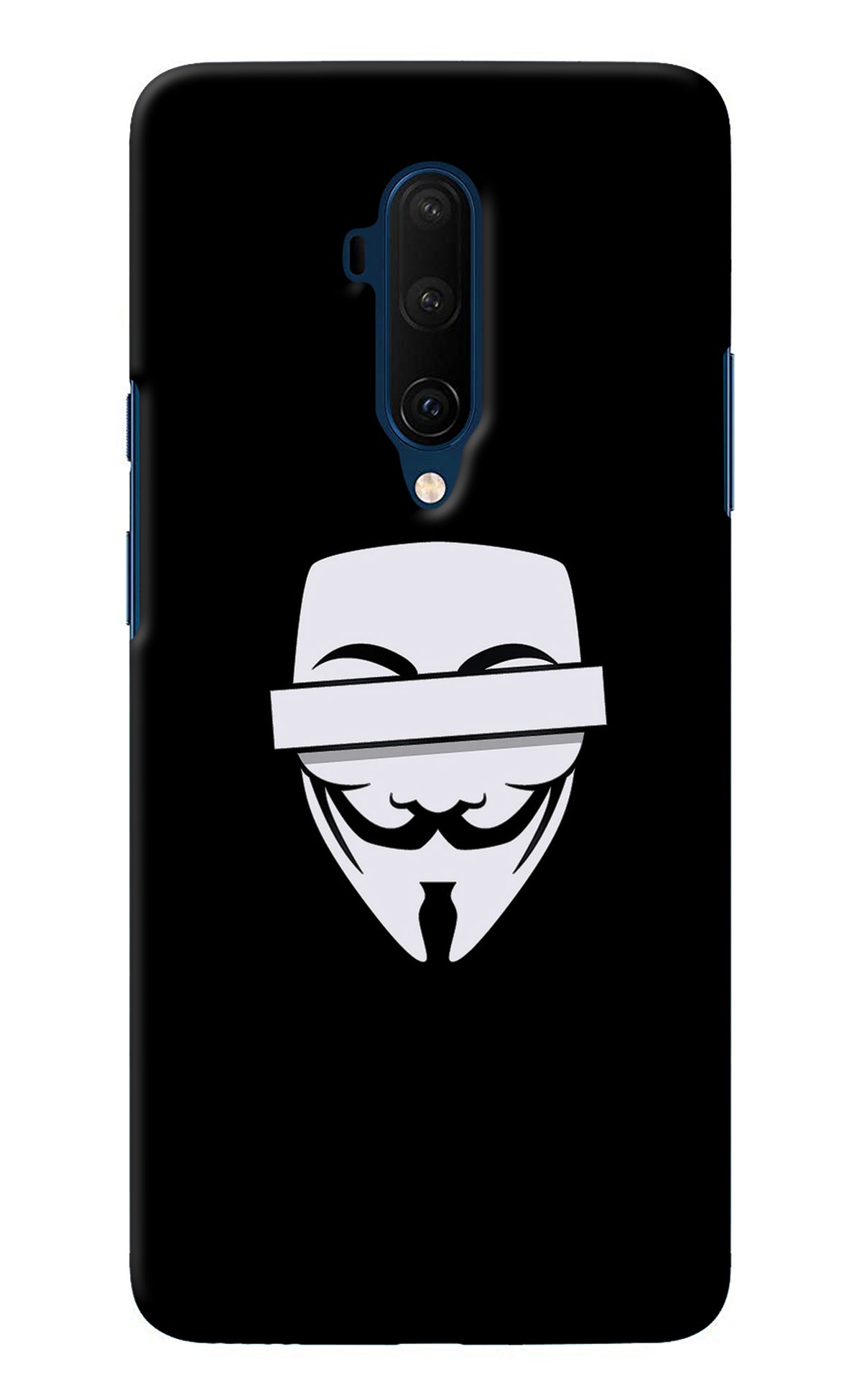 Anonymous Face Oneplus 7T Pro Back Cover