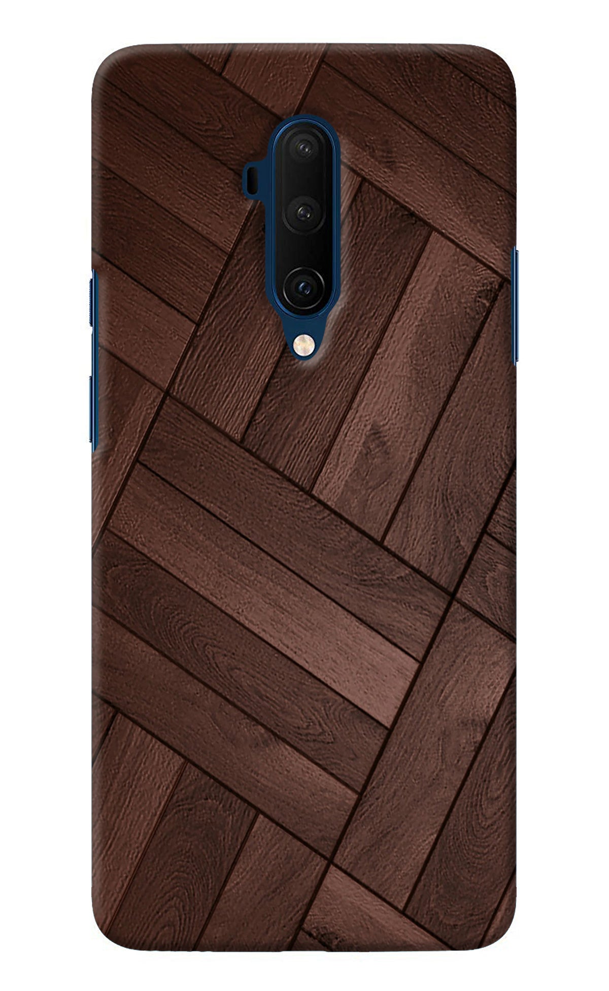 Wooden Texture Design Oneplus 7T Pro Back Cover