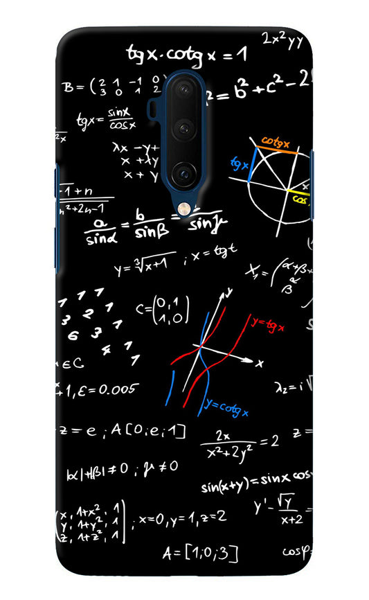 Mathematics Formula Oneplus 7T Pro Back Cover