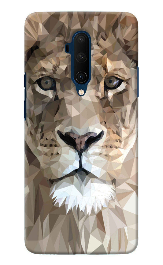 Lion Art Oneplus 7T Pro Back Cover