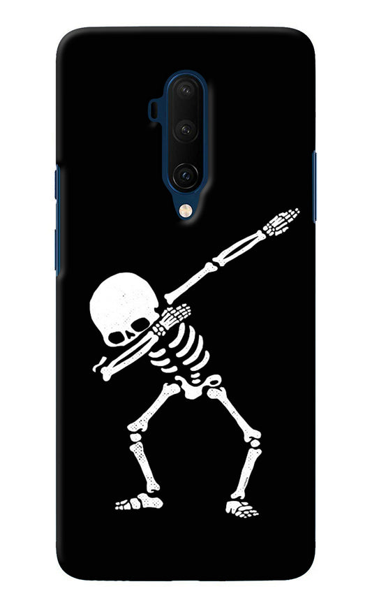 Dabbing Skeleton Art Oneplus 7T Pro Back Cover