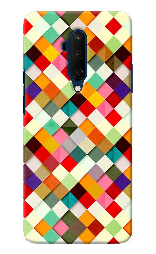 Geometric Abstract Colorful Oneplus 7T Pro Back Cover
