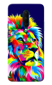 Vector Art Lion Oneplus 7T Pro Back Cover