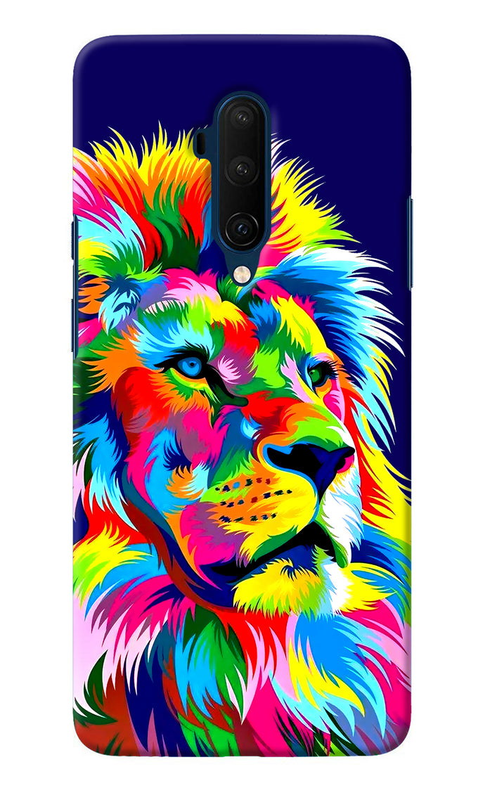 Vector Art Lion Oneplus 7T Pro Back Cover