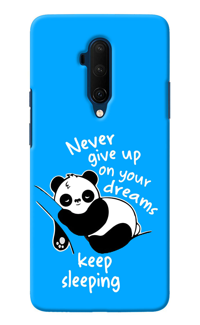 Keep Sleeping Oneplus 7T Pro Back Cover