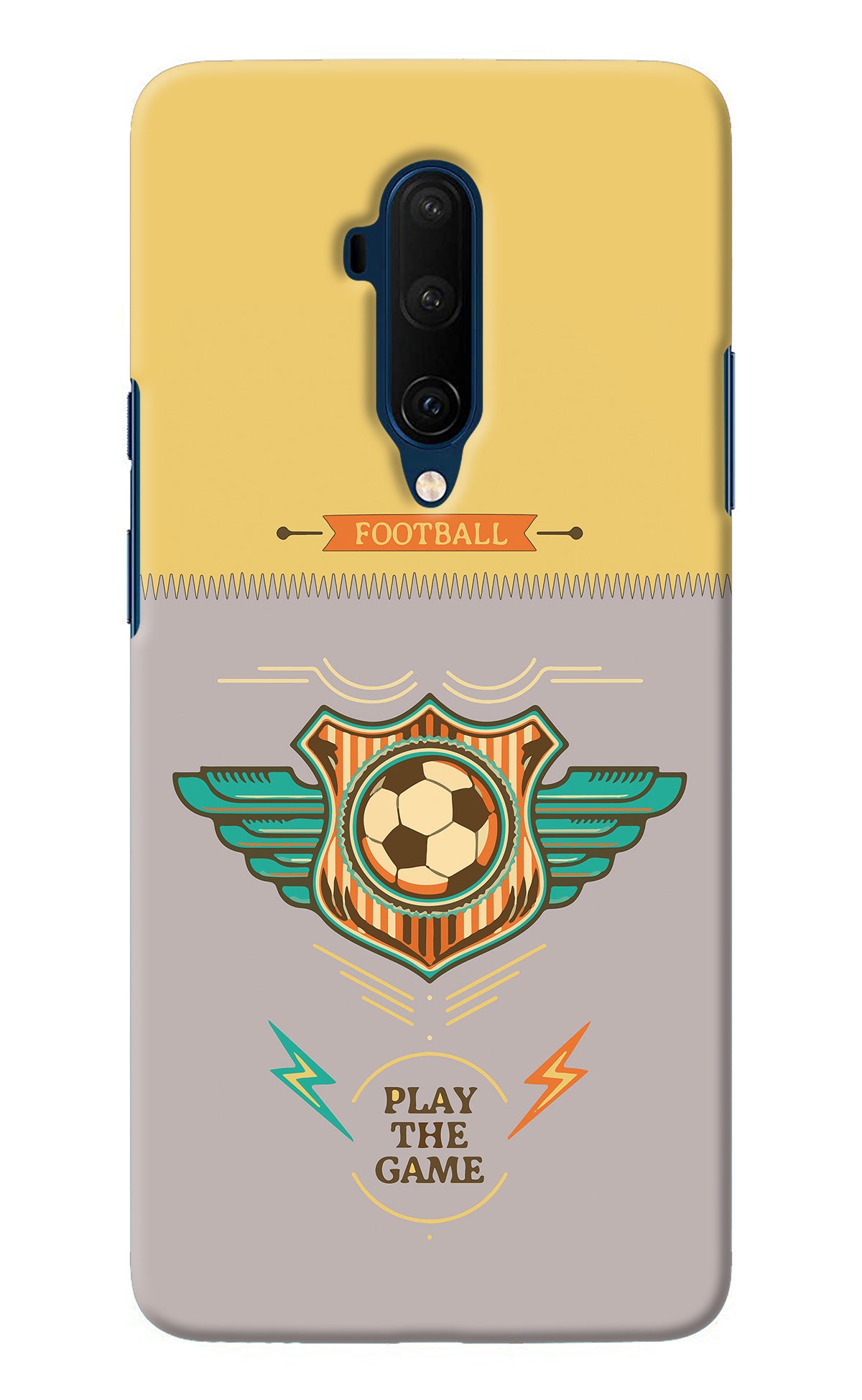 Football Oneplus 7T Pro Back Cover