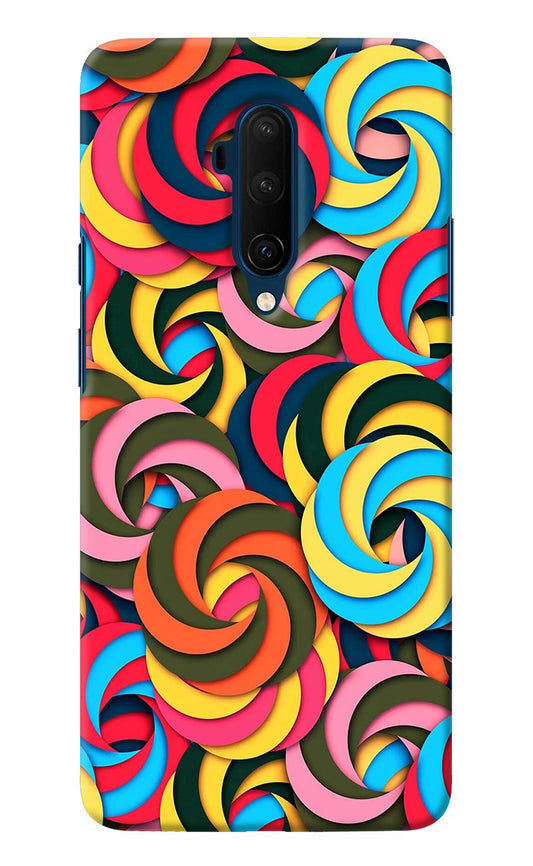 Spiral Pattern Oneplus 7T Pro Back Cover