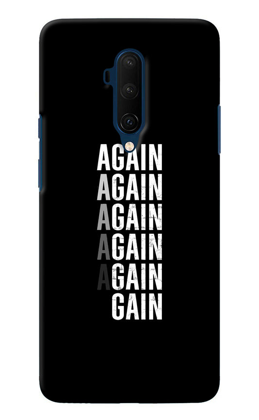 Again Again Gain Oneplus 7T Pro Back Cover