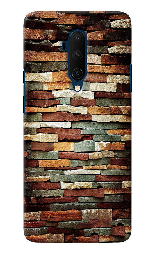 Bricks Pattern Oneplus 7T Pro Back Cover