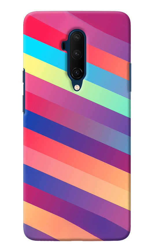 Stripes color Oneplus 7T Pro Back Cover