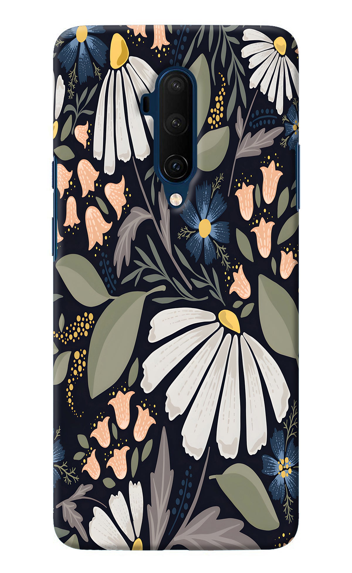 Flowers Art Oneplus 7T Pro Back Cover