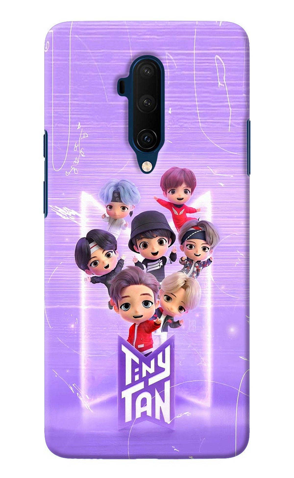 BTS Tiny Tan Oneplus 7T Pro Back Cover