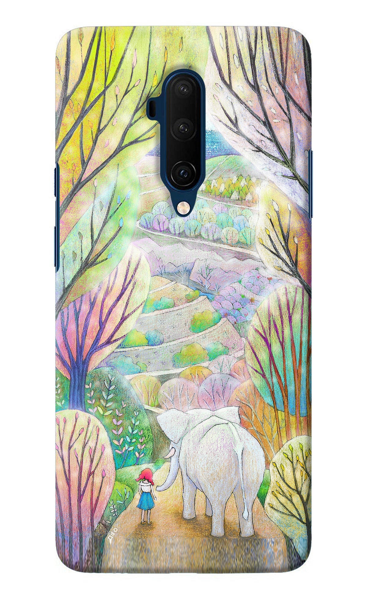 Nature Painting Oneplus 7T Pro Back Cover