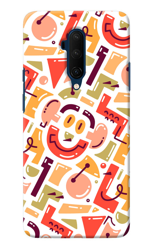 Doodle Pattern Oneplus 7T Pro Back Cover