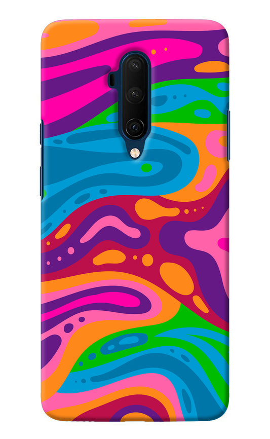 Trippy Pattern Oneplus 7T Pro Back Cover