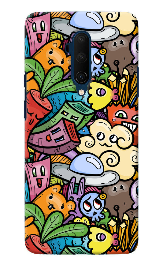 Veggie Doodle Oneplus 7T Pro Back Cover