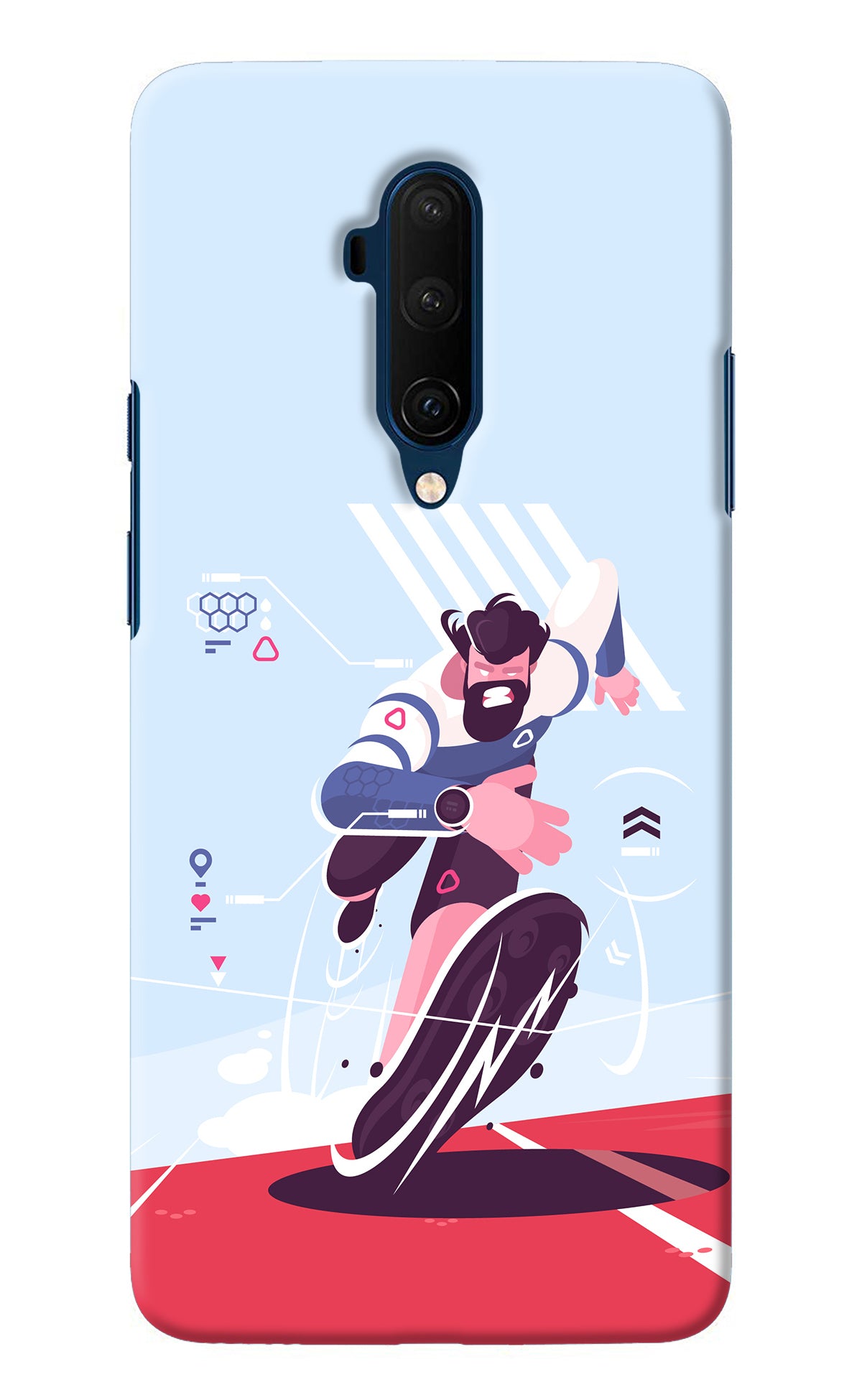 Run Pro Oneplus 7T Pro Back Cover