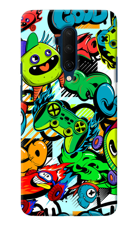 Game Doodle Oneplus 7T Pro Back Cover