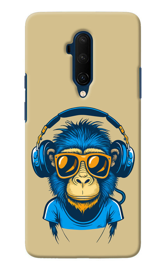Monkey Headphone Oneplus 7T Pro Back Cover
