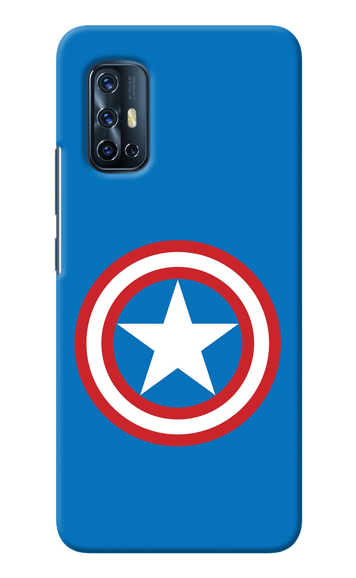 Captain America Logo Vivo V17 Back Cover