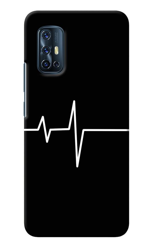 Heart Beats Vivo V17 Back Cover