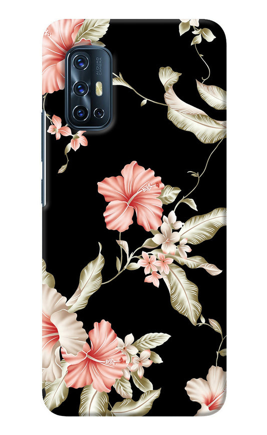 Flowers Vivo V17 Back Cover