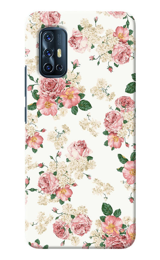 Flowers Vivo V17 Back Cover