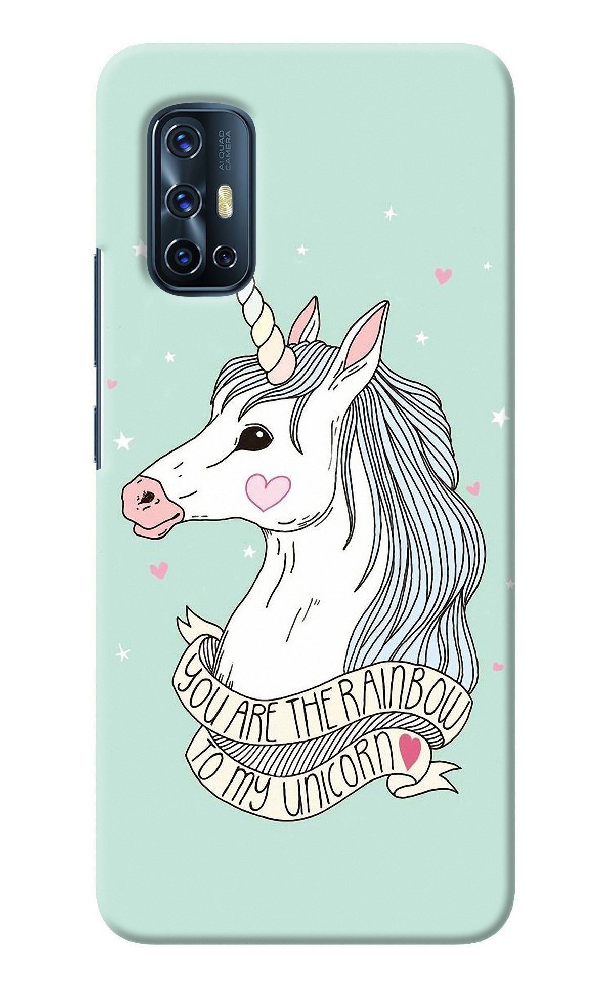 Unicorn Wallpaper Vivo V17 Back Cover