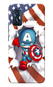 Captain America Vivo V17 Back Cover