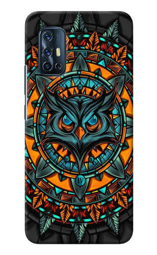 Angry Owl Art Vivo V17 Back Cover