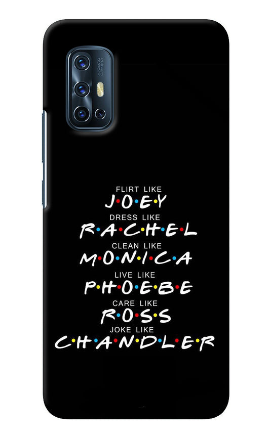 FRIENDS Character Vivo V17 Back Cover