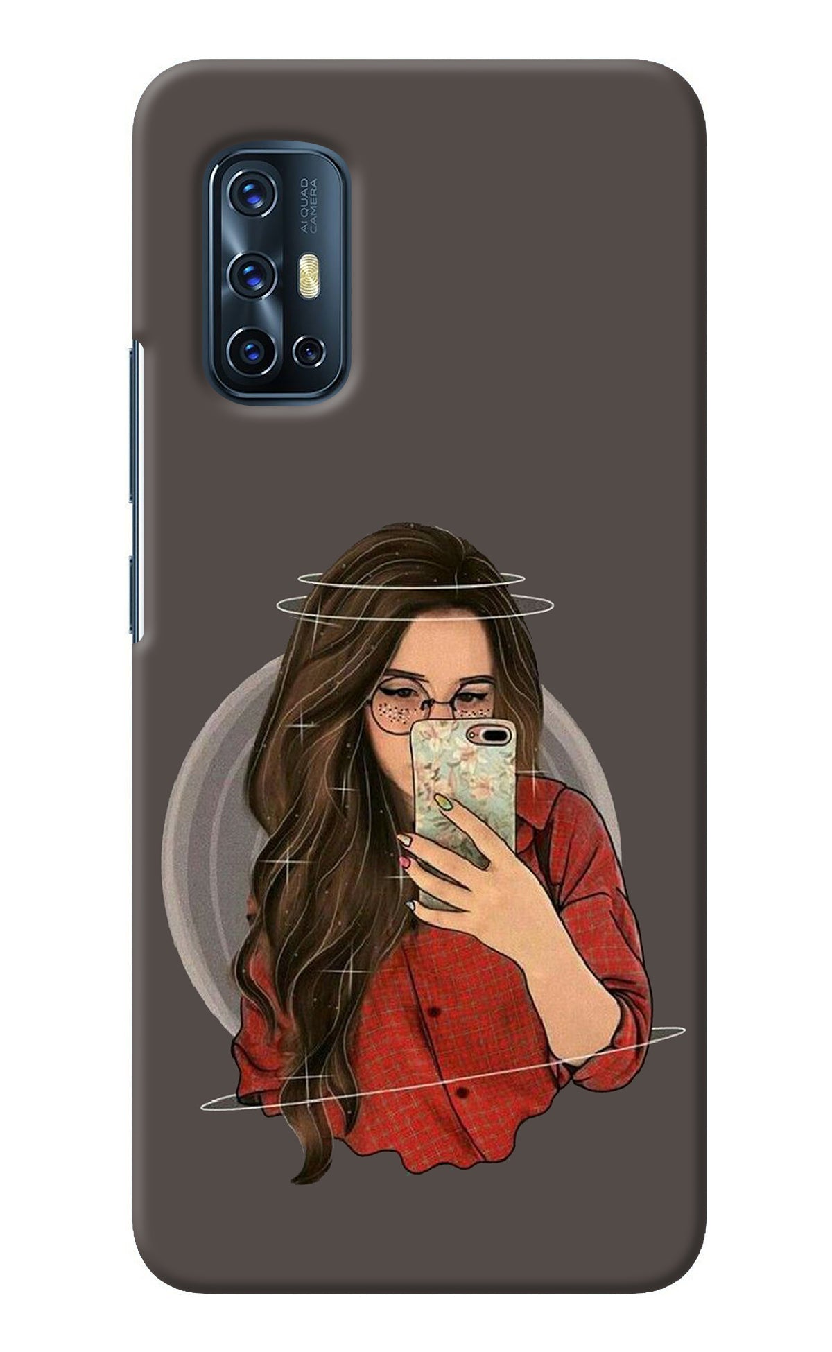 Selfie Queen Vivo V17 Back Cover