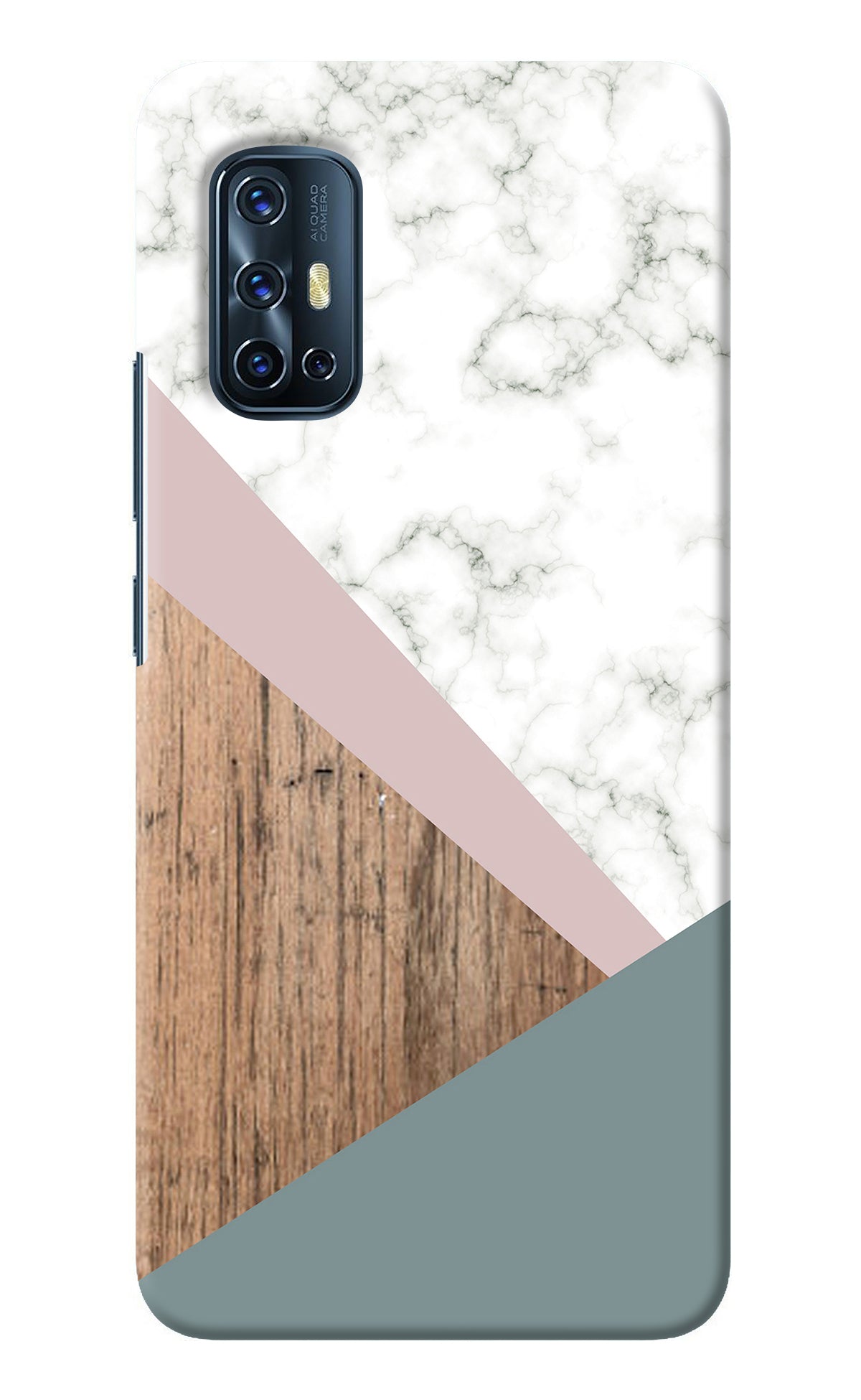 Marble wood Abstract Vivo V17 Back Cover