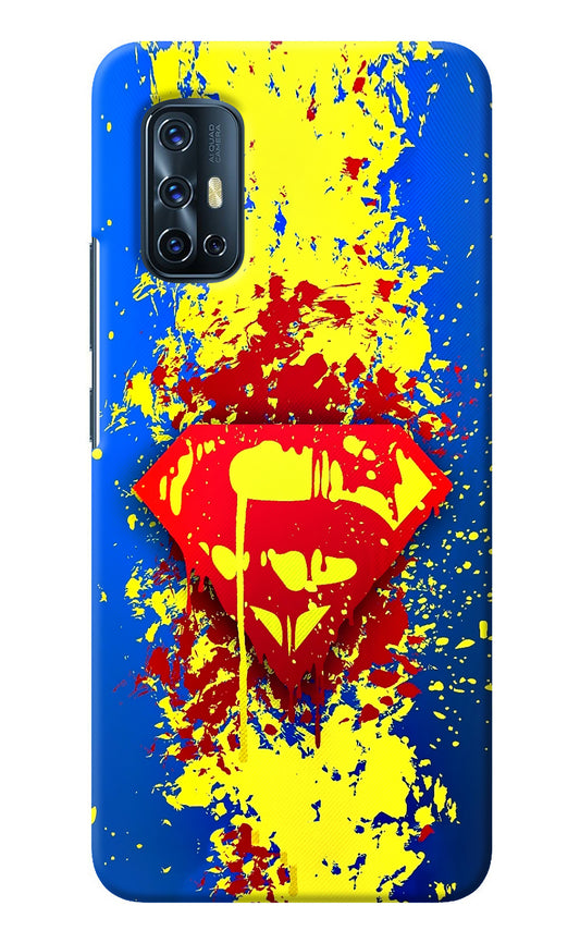 Superman logo Vivo V17 Back Cover