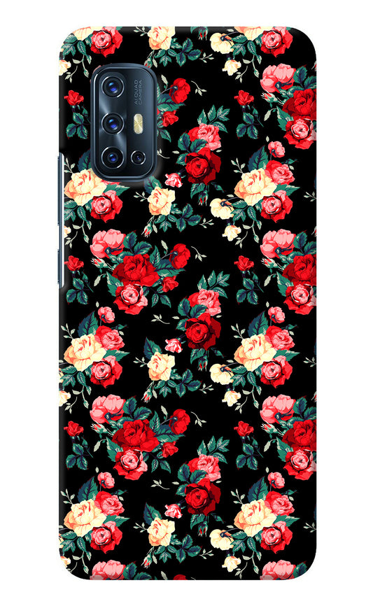 Rose Pattern Vivo V17 Back Cover