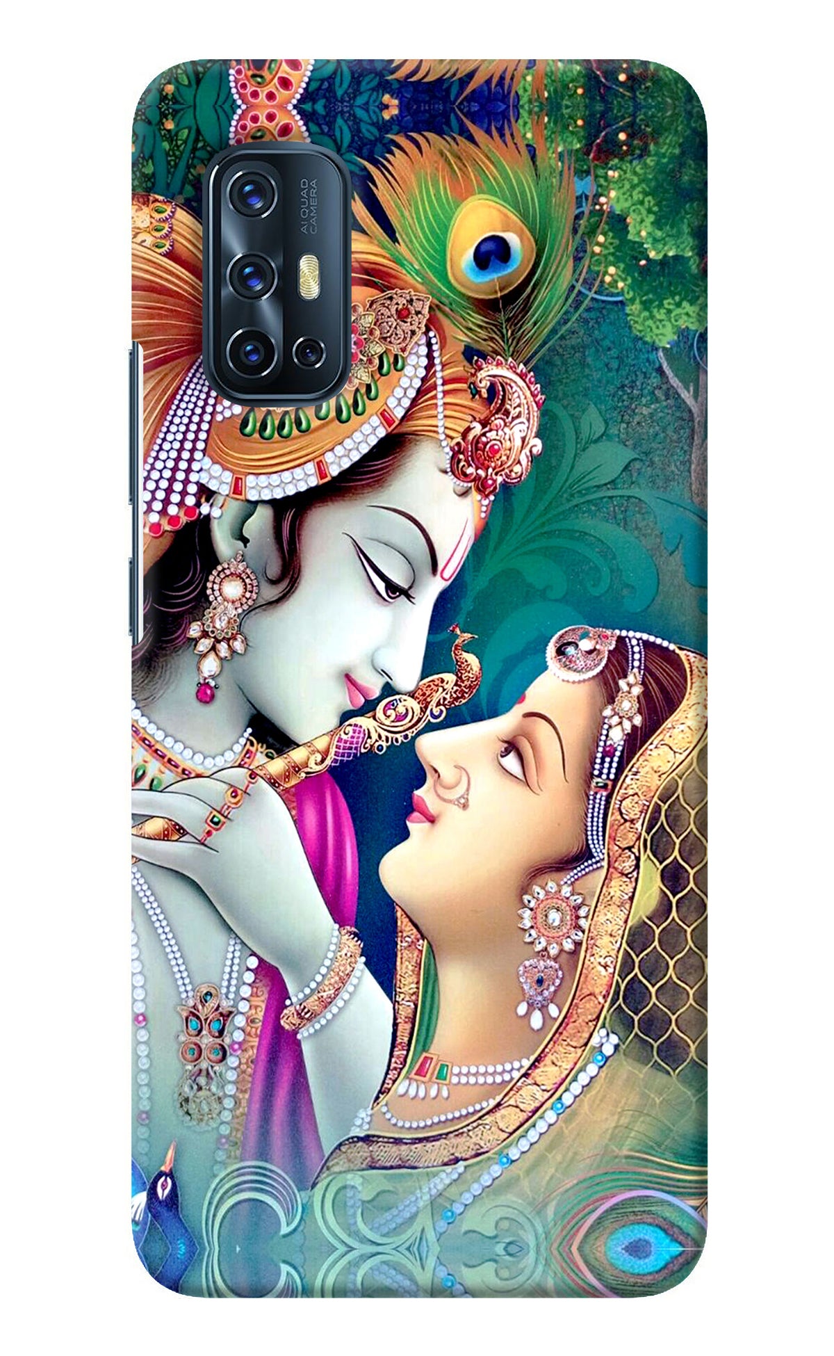 Lord Radha Krishna Vivo V17 Back Cover