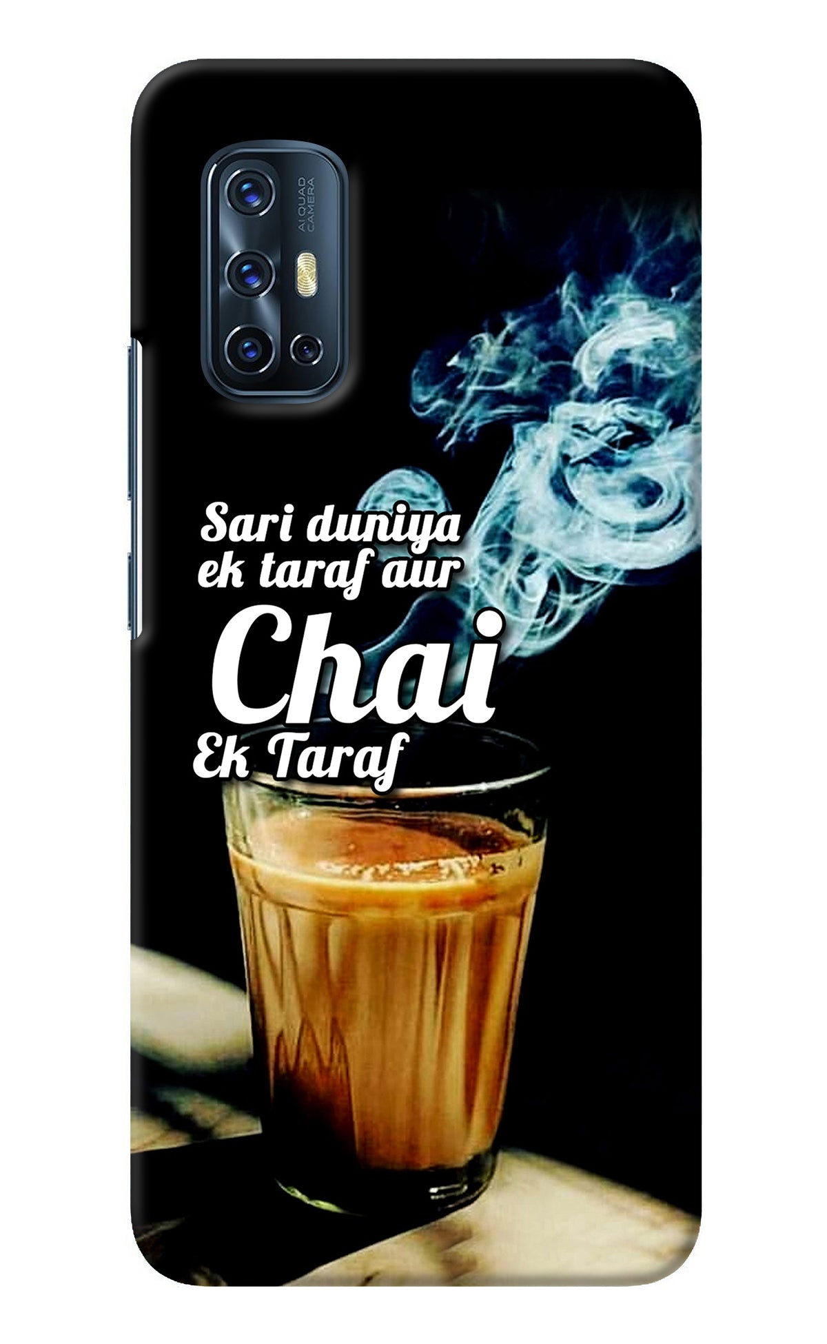 Chai Ek Taraf Quote Vivo V17 Back Cover