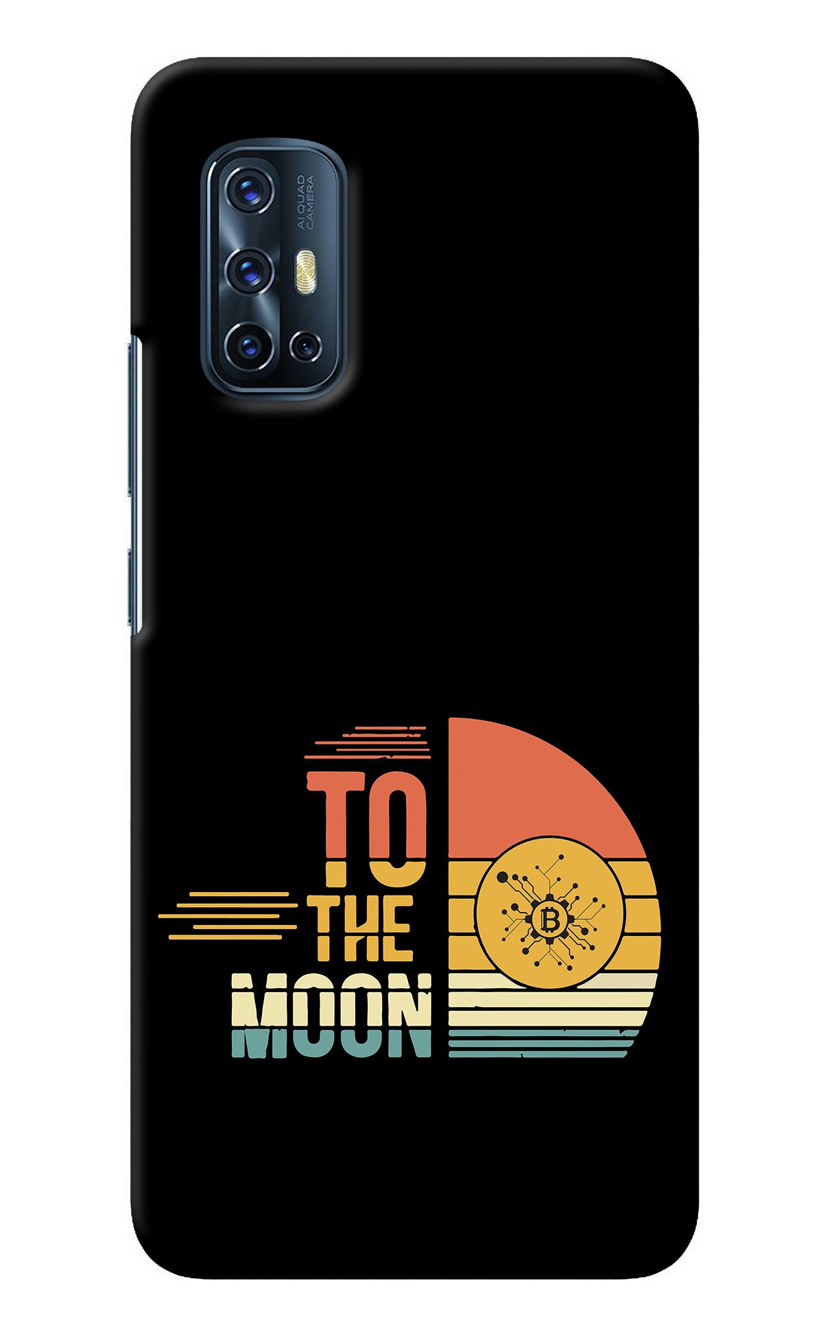 To the Moon Vivo V17 Back Cover