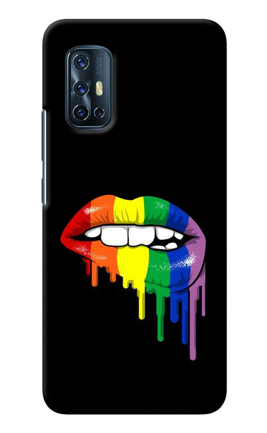 Lips Biting Vivo V17 Back Cover